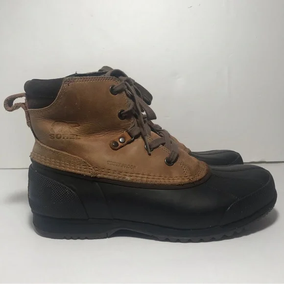 Sorel | Shoes | Hp Sorel Ankeny Waterproof Brown Mens Boots  display picture 1